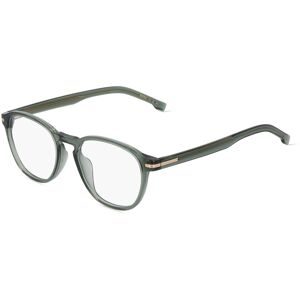 Safilo SpA Boss 1509/G Herren-Brille inkl. Gläser Vollrand Panto Acetat-Gestell 51/19/145, Grün
