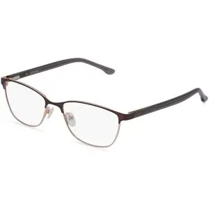 Eyestar Limited (China) Fielmann MI 021 FLEX CL Damen-Brille inkl. Gläser Vollrand Quadratisch Edelstahl-Gestell 53/17/135, Lila