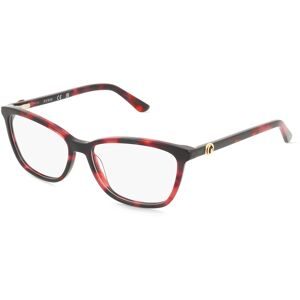 Marcolin Deutschland GmbH Guess GU50310 Damen-Brille inkl. Gläser Vollrand Eckig Acetat-Gestell 52/15/140, Rot