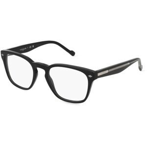 Luxottica Fashion Brillen Vertriebs GmbH Vogue 0VO5570 Herren-Brille inkl. Gläser Vollrand Quadratisch Acetat-Gestell 51/20/145, Schwarz