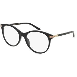 Kering Eyewear Spa Gucci GG1450O Unisex-Brille inkl. Gläser Vollrand Butterfly Acetat-Gestell 53/18/140, Schwarz