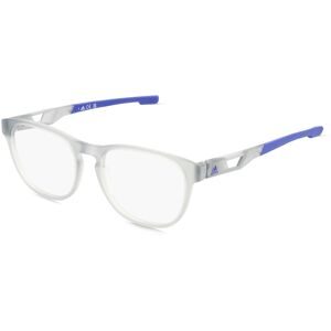 Marcolin Deutschland GmbH Adidas SP5072 Unisex-Brille inkl. Gläser Vollrand Rund Kunststoff-Gestell 53/17/145, Grau