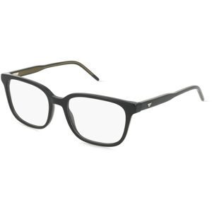 Luxottica Fashion Brillen Vertriebs GmbH Emporio Armani EA3258 Herren-Brille inkl. Gläser Vollrand Quadratisch Acetat-Gestell 54/18/145, Schwarz