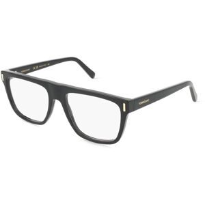 Marchon Germany GmbH Ferragamo SF2997 Unisex-Brille inkl. Gläser Vollrand Pilot Acetat-Gestell 55/17/145, Schwarz