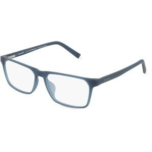 Marcolin Deutschland GmbH Timberland TB1816-H Unisex-Brille inkl. Gläser Vollrand Quadratisch Acetat-Gestell 55/15/145, Blau