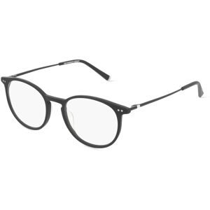 Eschenbach Optik GmbH Humphrey?s eyewear 581066 Unisex-Brille inkl. Gläser Vollrand Panto Acetat-Gestell 47/17/140, Schwarz