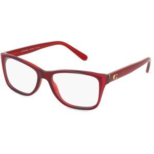 Luxottica Fashion Brillen Vertriebs GmbH Coach HC6129 Damen-Brille inkl. Gläser Vollrand Quadratisch Acetat-Gestell 52/16/140, Rot