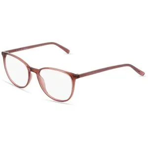 C&S CO. LTD. Fielmann ABC 064 CL Damen-Brille inkl. Gläser Vollrand Oval Acetat-Gestell 53/18/135, Pink