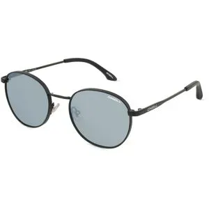 Eschenbach Optik GmbH O'Neill 9013  2.0 ONS Unisex-Sonnenbrille Vollrand Rund Edelstahl-Gestell, Schwarz