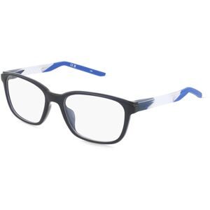 Marchon Germany GmbH Nike 7278 Unisex-Brille inkl. Gläser Vollrand Quadratisch Kunststoff-Gestell 55/18/145, Blau
