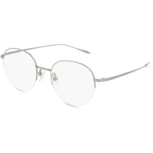 Optic Prima Co., Ltd. Fielmann TITANIUM 205 CL KAI Unisex-Brille inkl. Gläser Halbrand Panto Titan-Gestell 49/19/145, Grau