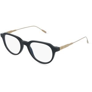 Luxottica Fashion Brillen Vertriebs GmbH Moncler ME2031 Unisex-Brille inkl. Gläser Vollrand Oval Acetat-Gestell 50/21/145, Schwarz