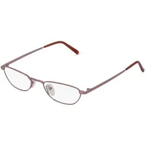 Zhangzhou Agilton Optical Co., Ltd. Fielmann MC 554 CL Damen-Brille inkl. Gläser Vollrand Halb Edelstahl-Gestell 49/19/135, Pink