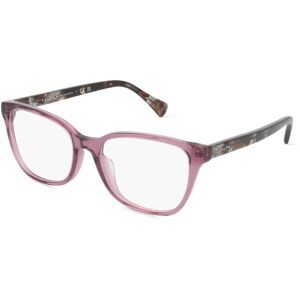 Luxottica Fashion Brillen Vertriebs GmbH Ralph RA7137U Damen-Brille inkl. Gläser Vollrand Quadratisch Acetat-Gestell 51/18/145, Lila