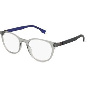 Safilo GmbH Boss 1577 Herren-Brille inkl. Gläser Vollrand Quadratisch Kunststoff-Gestell 52/20/150, Grau