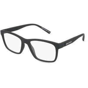 Luxottica Fashion Brillen Vertriebs GmbH Armani Exchange 0AX3114 Herren-Brille inkl. Gläser Vollrand Quadratisch Acetat-Gestell 54/18/145, Schwarz