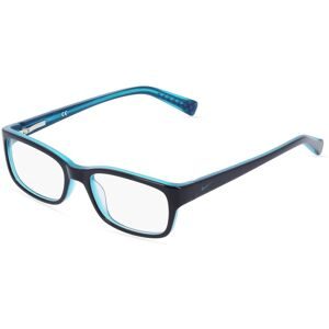 Marchon Germany GmbH Nike 5513 Jugend-Brille inkl. Gläser Vollrand Quadratisch Kunststoff-Gestell 47/16/135, Schwarz