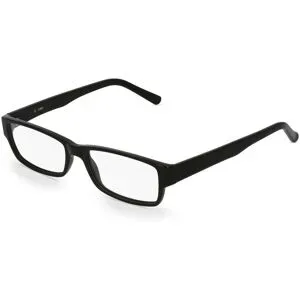 NEWAY Killine (Macao Commercial Offshore) Lt Fielmann JIL 004 CL Herren-Brille inkl. Gläser Vollrand Quadratisch Acetat-Gestell 52/16/130, Schwarz