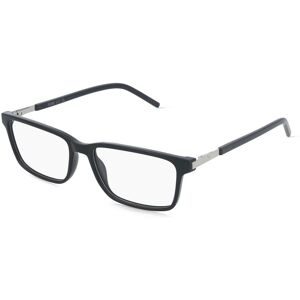 Kering Eyewear Spa PUMA PU0539O Herren-Brille inkl. Gläser Vollrand Eckig Kunststoff-Gestell 55/16/145, Schwarz