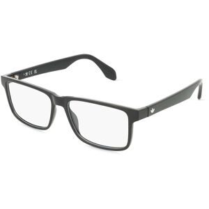 Marcolin Deutschland GmbH Adidas OR5087 Herren-Brille inkl. Gläser Vollrand Quadratisch Kunststoff-Gestell 55/15/145, Schwarz