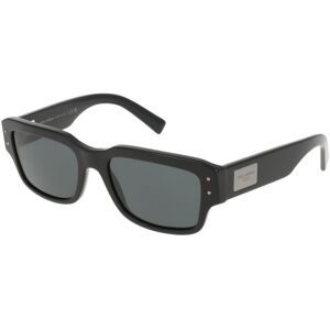 Luxottica Fashion Brillen Vertriebs GmbH Dolce&Gabbana DG4483 Herren-Sonnenbrille Vollrand Quadratisch Acetat-Gestell, Schwarz