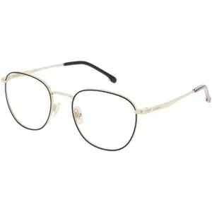 Safilo GmbH Carrera 354 Herren-Brille inkl. Gläser Vollrand Panto Metall-Gestell 45/20/145, Gold