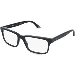 Luxottica Fashion Brillen Vertriebs GmbH Emporio Armani 0EA3269 Herren-Brille inkl. Gläser Vollrand Eckig Acetat-Gestell 56/18/145, Schwarz