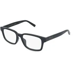 Kering Eyewear Spa Gucci GG2107OL Herren-Brille inkl. Gläser Vollrand Eckig Kunststoff-Gestell 54/18/145, Schwarz