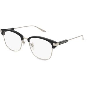 Kering Eyewear Spa Gucci GG1439OK Unisex-Brille inkl. Gläser Vollrand Quadratisch Acetat-Gestell 53/18/145, Schwarz