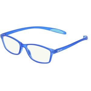 Optim KODAK CF10000 Damen-Fertiglesebrille Vollrand Quadratisch TR90-Gestell, Blau