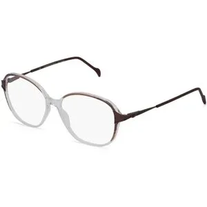 Stepper Eyewear LTD. Fielmann COMFORT 112 FLEX CL Damen-Brille inkl. Gläser Vollrand Quadratisch TR90-Gestell 53/14/130, Transparent