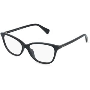 Luxottica Fashion Brillen Vertriebs GmbH Ralph 0RA7190U Damen-Brille inkl. Gläser Vollrand Butterfly Acetat-Gestell 54/15/145, Schwarz