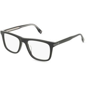 DE RIGO Vision D.A.CH. GmbH Police VPLR62 Herren-Brille inkl. Gläser Vollrand Quadratisch Kunststoff-Gestell 52/18/150, Schwarz