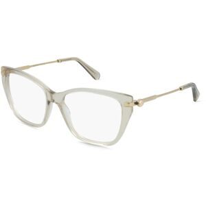 Luxottica Fashion Brillen Vertriebs GmbH Swarovski SK2060 Damen-Brille inkl. Gläser Vollrand Cat Eye Acetat-Gestell 55/16/140, Beige