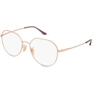 Luxottica Fashion Brillen Vertriebs GmbH Vogue 0VO4301D Damen-Brille inkl. Gläser Vollrand Quadratisch Metall-Gestell 55/18/145, Gold