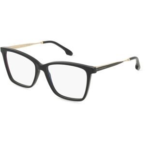 Safilo GmbH Victoria Beckham VB2647 Unisex-Brille inkl. Gläser Vollrand Butterfly Acetat-Gestell 54/15/140, Schwarz