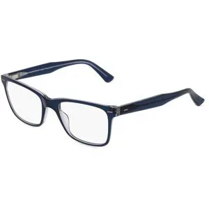 Wenzhou Lanson International Co., Ltd. Fielmann LN 042 FLEX CL Herren-Brille inkl. Gläser Vollrand Quadratisch Acetat-Gestell 55/20/145, Blau