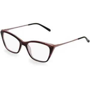 Wenzhou Bada Optical Co. , LTD Fielmann BD 457 FLEX CL Damen-Brille inkl. Gläser Vollrand Butterfly Acetat-Gestell 52/17/135, Pink