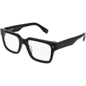 DE RIGO Vision D.A.CH. GmbH Police POIVPLG73 Unisex-Brille inkl. Gläser Vollrand Quadratisch Kunststoff-Gestell 53/20/0, Schwarz