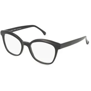 Suncute Industries Co., Ltd. Fielmann MC 637 FA ISABELLA Damen-Brille inkl. Gläser Vollrand Butterfly Acetat-Gestell 52/19/145, Schwarz
