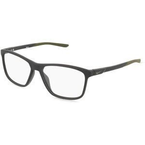 Marchon Germany GmbH Nike NK7293 Herren-Brille inkl. Gläser Vollrand Eckig Kunststoff-Gestell 58/15/145, Schwarz
