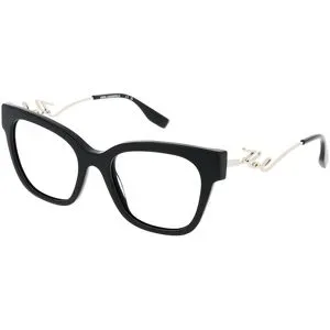 Marchon Germany GmbH Karl Lagerfeld KL6191 Unisex-Brille inkl. Gläser Vollrand Quadratisch Acetat-Gestell 52/19/140, Schwarz