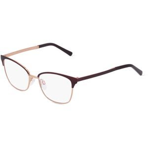 Luxottica Fashion Brillen Vertriebs GmbH Michael Kors MK3012 Damen-Brille inkl. Gläser Vollrand Butterfly Metall-Gestell 51/17/135, Braun