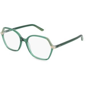 OWP Brillen GmbH Optische Werke Mexx Eyes 2614 Damen-Brille inkl. Gläser Vollrand Eckig Kunststoff-Gestell 55/17/0, Grün