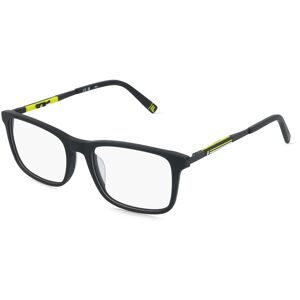 DE RIGO Vision D.A.CH. GmbH Fila VFI880 Herren-Brille inkl. Gläser Vollrand Geometrisch Kunststoff-Gestell 52/18/145, Schwarz
