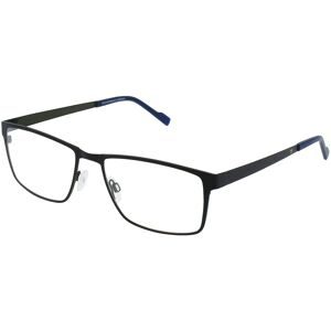 Eschenbach Optik GmbH Titanflex 820773 Herren-Brille inkl. Gläser Vollrand Quadratisch Titan-Gestell 57/18/145, Schwarz