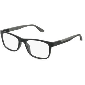 Marchon Germany GmbH Calvin Klein CK20535 Unisex-Brille inkl. Gläser Vollrand Quadratisch Kunststoff-Gestell 52/18/145, Schwarz