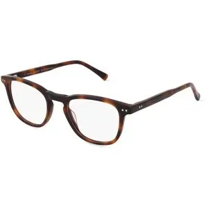 Wenzhou Olive Optical Co., Ltd Fielmann OL 025 CL LEANDER Herren-Brille inkl. Gläser Vollrand Quadratisch Acetat-Gestell 49/20/145, Havanna