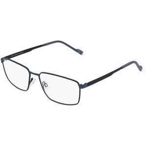 Eschenbach Optik GmbH Titanflex 820916 Herren-Brille inkl. Gläser Vollrand Quadratisch Titan-Gestell 57/17/145, Schwarz