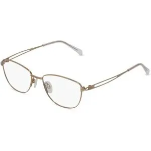 Charmant HongKong Fielmann CHARME 0838 TR Damen-Brille inkl. Gläser Vollrand Quadratisch Titan-Gestell 51/17/135, Gold